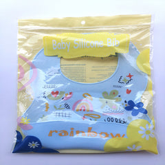 Silicone Bib for Babies - Waterproof and Easy Clean
