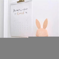 Rabbit Voice-Controlled Snooze Alarm Clock (Cartoon)