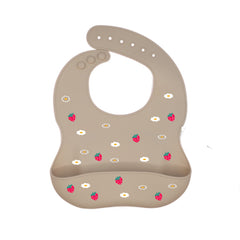 Silicone Bib for Babies - Waterproof and Easy Clean