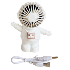 Portable Cartoon Astronaut Style Fan for Outdoor Use