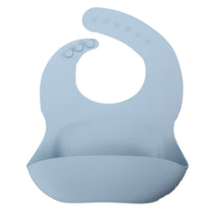 Silicone Bib for Babies - Waterproof and Easy Clean