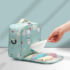 Portable Large Baby Diaper Storage Bag
