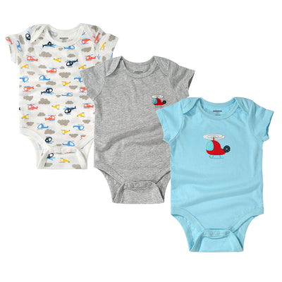 Comfortable Cotton Baby Triangle Crawl Short-Sleeved Jumpsuit