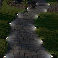 Solar Resin Lights for Pathways and Fences