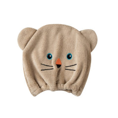 Cute Quick Dry Hair Drying Towel for Kids