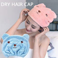 Cute Quick Dry Hair Drying Towel for Kids